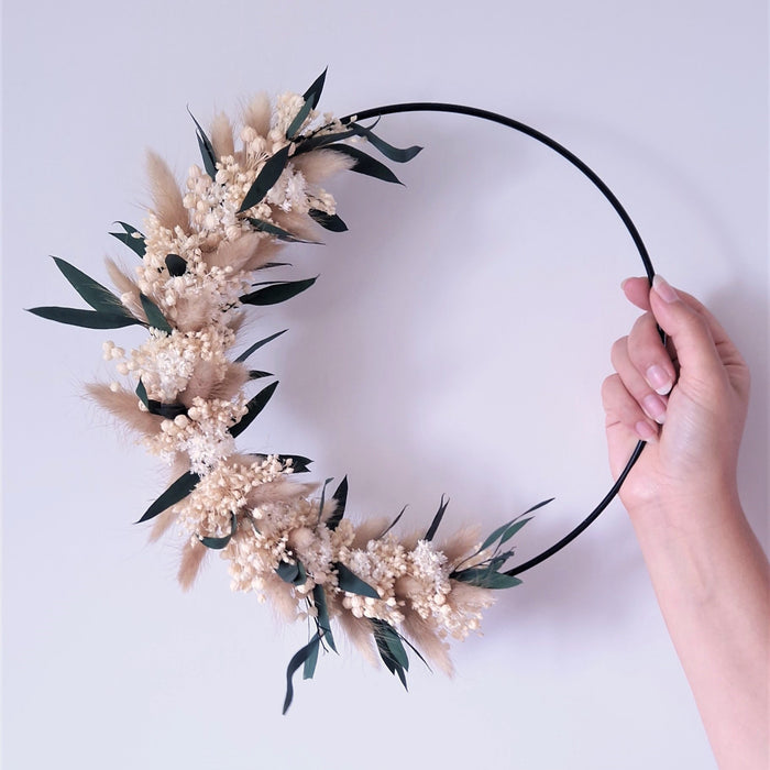 Trockenblumen-kranz "Flower Hoop"
