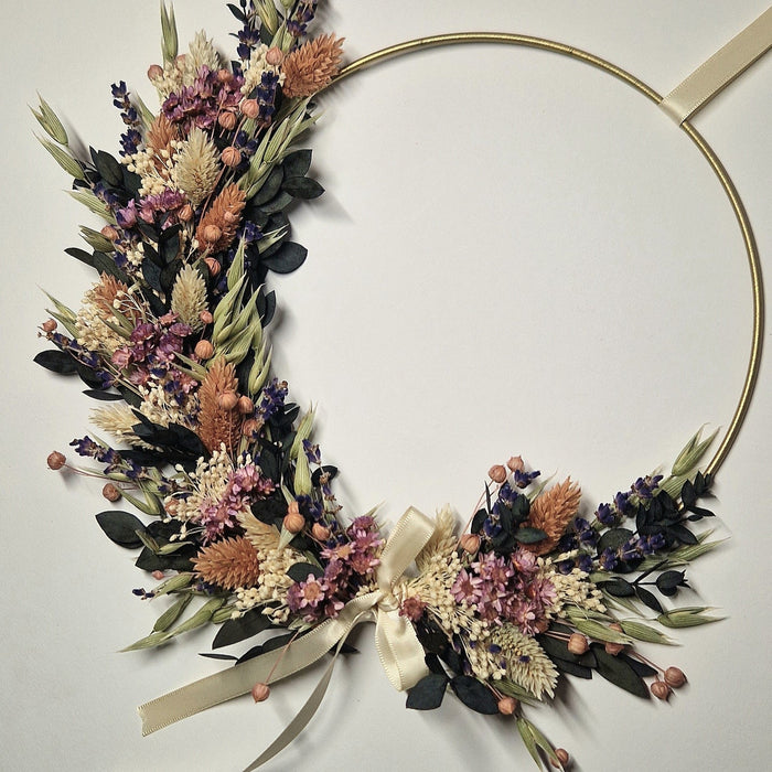 Trockenblumen-kranz "Flower Hoop"