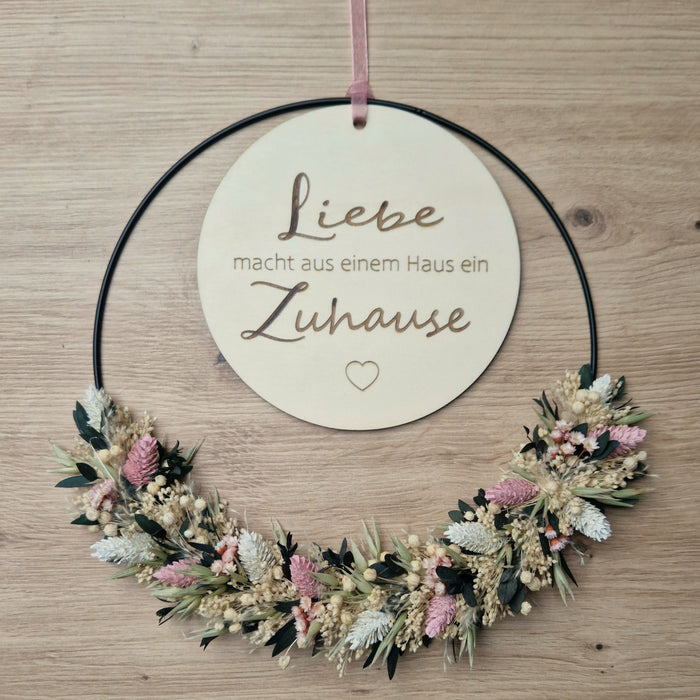 Trockenblumen-kranz "Flower Hoop"